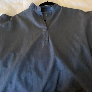 Figs XXS Rafaela Heather Denim